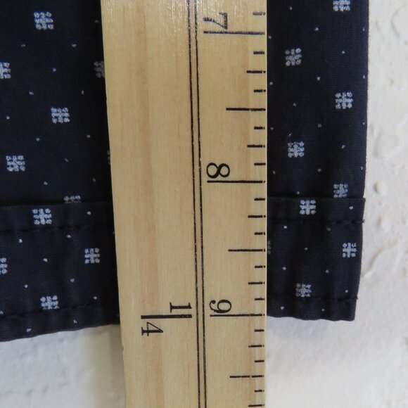 Hudson Barrow NYC* Men's Short Sleeve Button Down Single Pocket BOHO Shirt~ XL - Picture 9 of 10